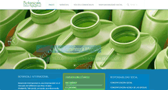 Desktop Screenshot of botanicalsinternacional.com